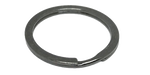 Split ring Flat (25mm) Metal Black